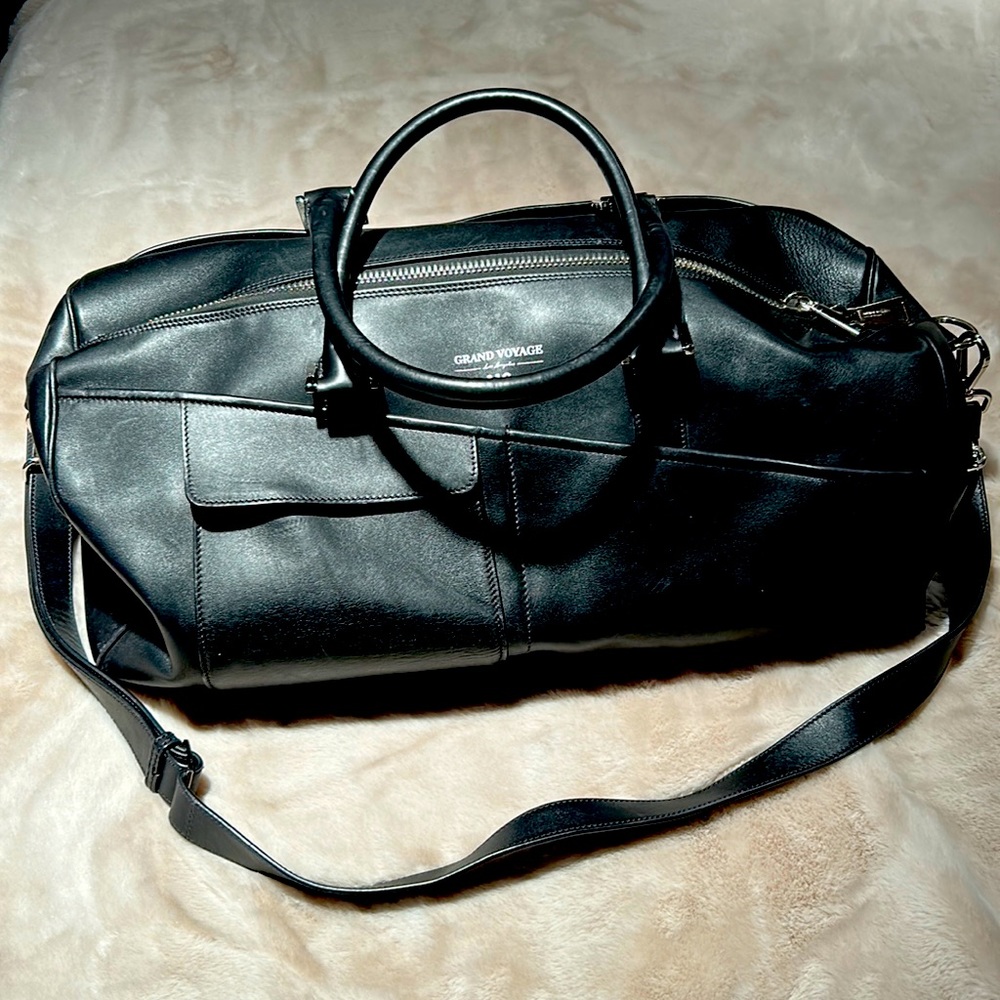 GRAND VOYAGE Leather Travel Duffle